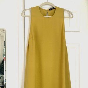 Chartreuse American Apparel Dress